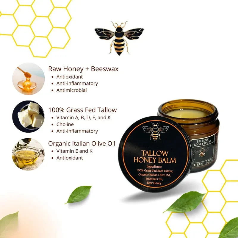 TalloGlow Honey Balm